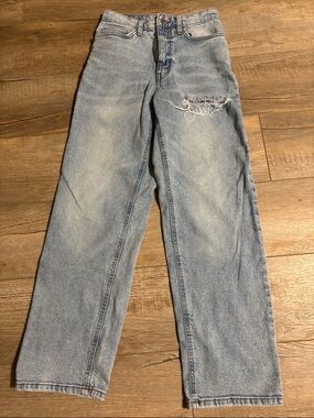 wild fable Light Blue Wide Leg Jeans